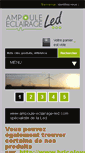 Mobile Screenshot of ampoule-eclairage-led.com